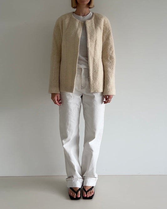 Wool Jacket Creme