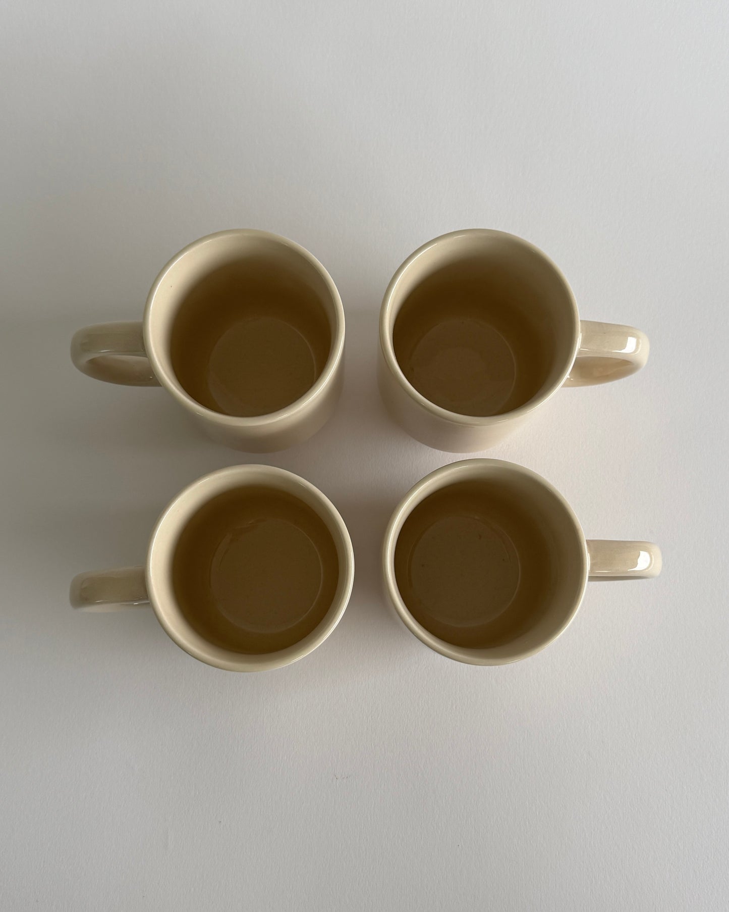 Coffee Mug Beige - Set of 2