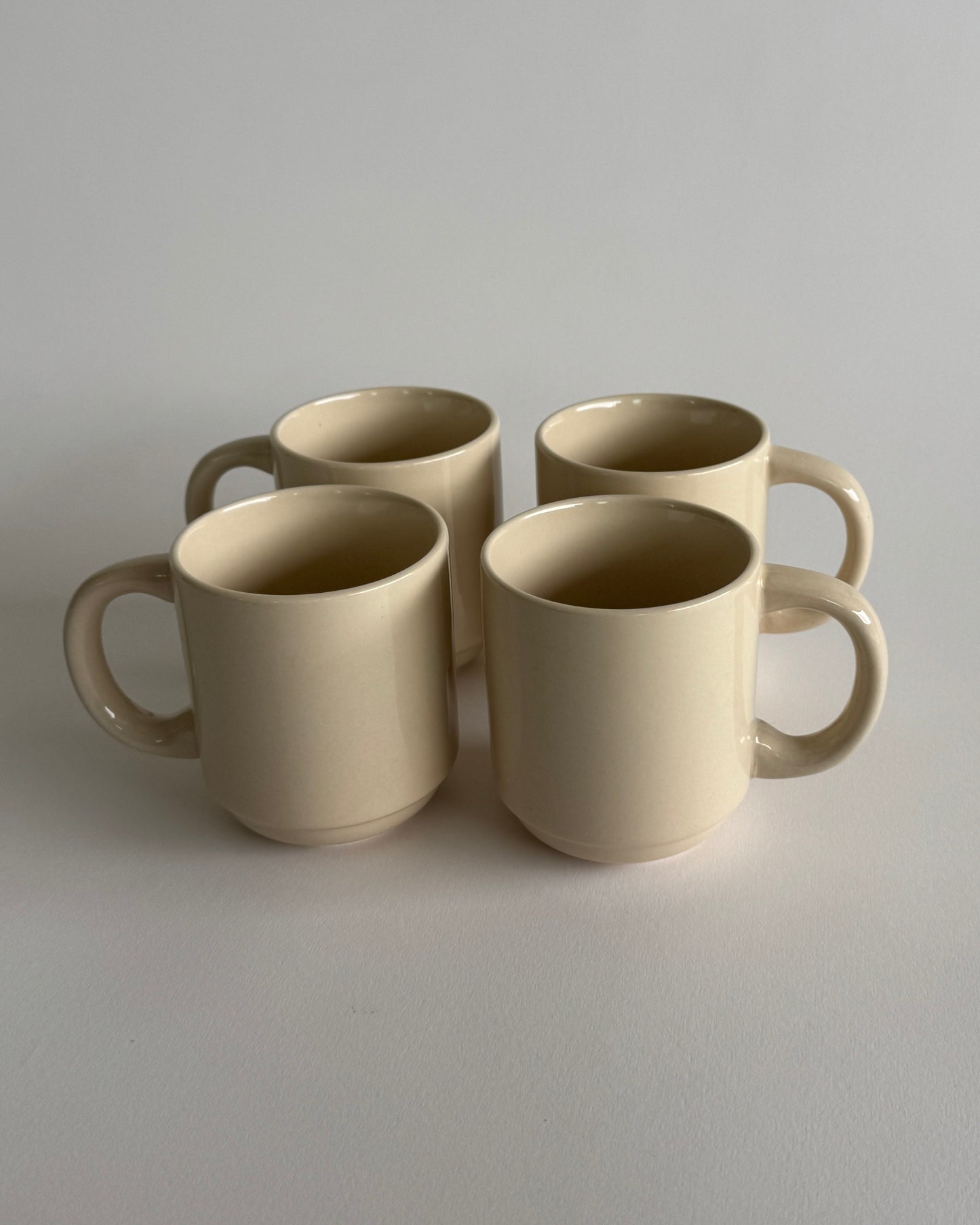 Coffee Mug Beige - Set of 2