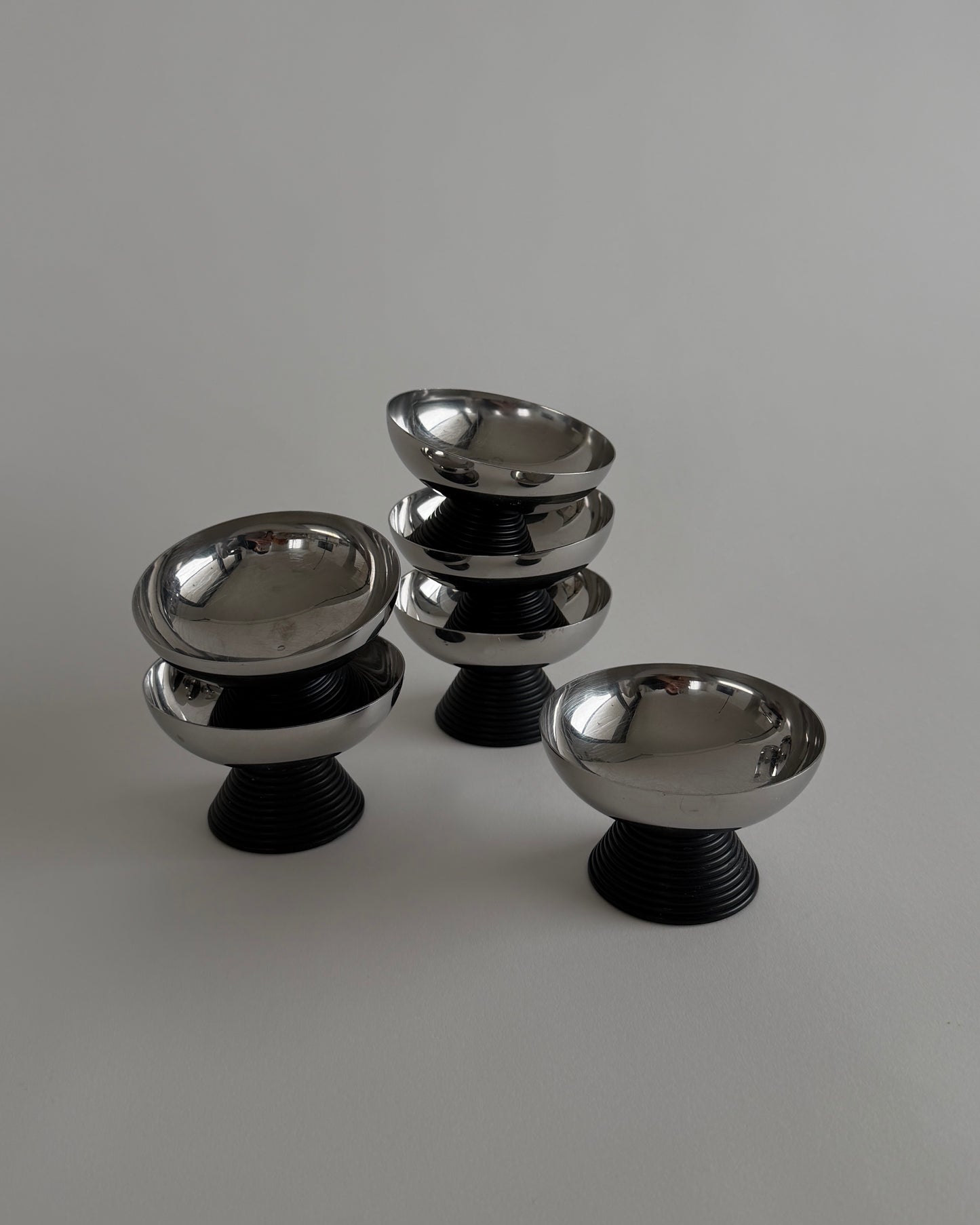 Vintage Chrom Cups - Set of 2