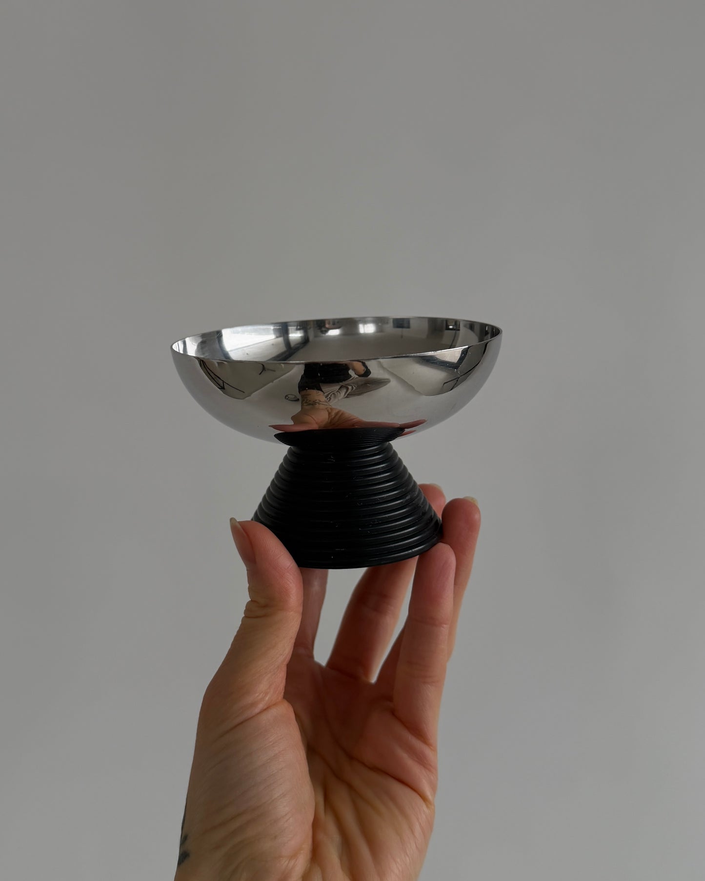 Vintage Chrom Cups - Set of 2