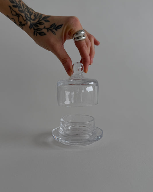 Glass Butter Dish