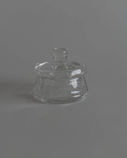 Glass Sugar Box