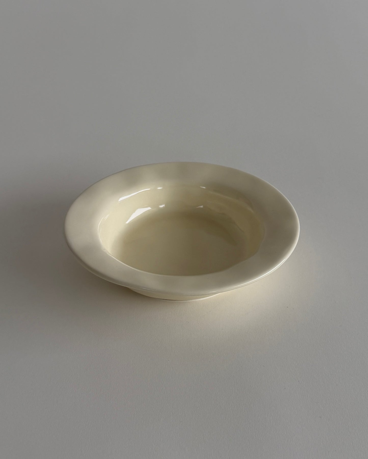 Ivory Ceramic Bowl - Set of 2