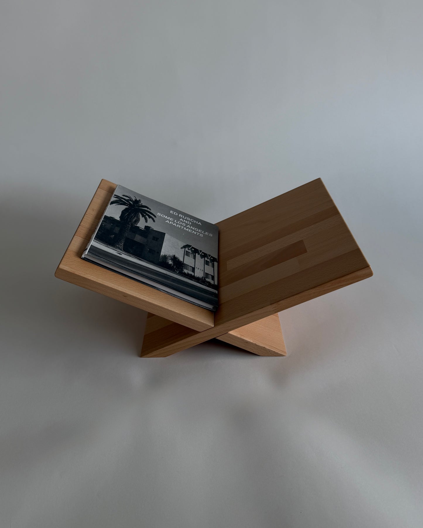 Wooden Magazine Stand