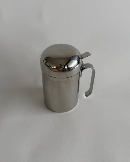 Vintage Stainless Steel Oil Bottle