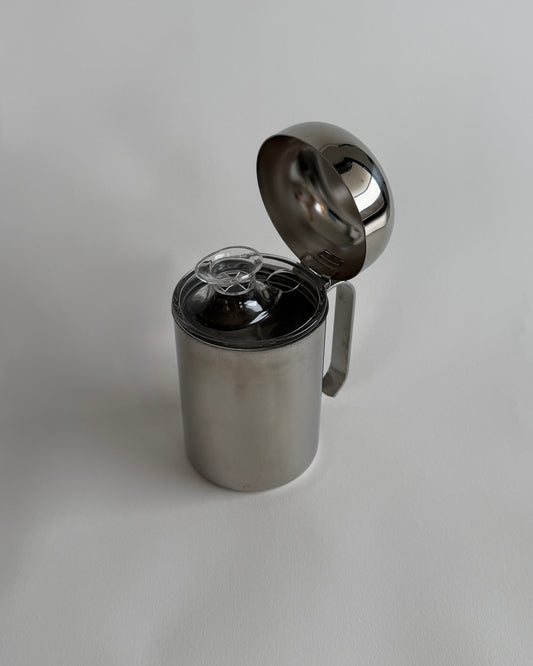 Vintage Stainless Steel Oil Bottle