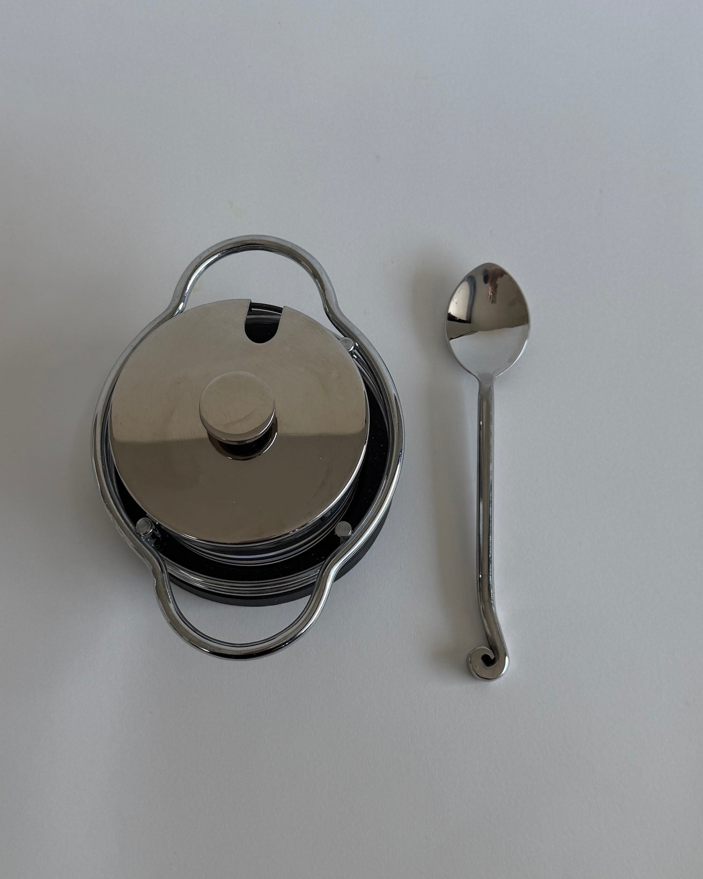 Vintage Sugar Box & Vintage Swirl Spoon
