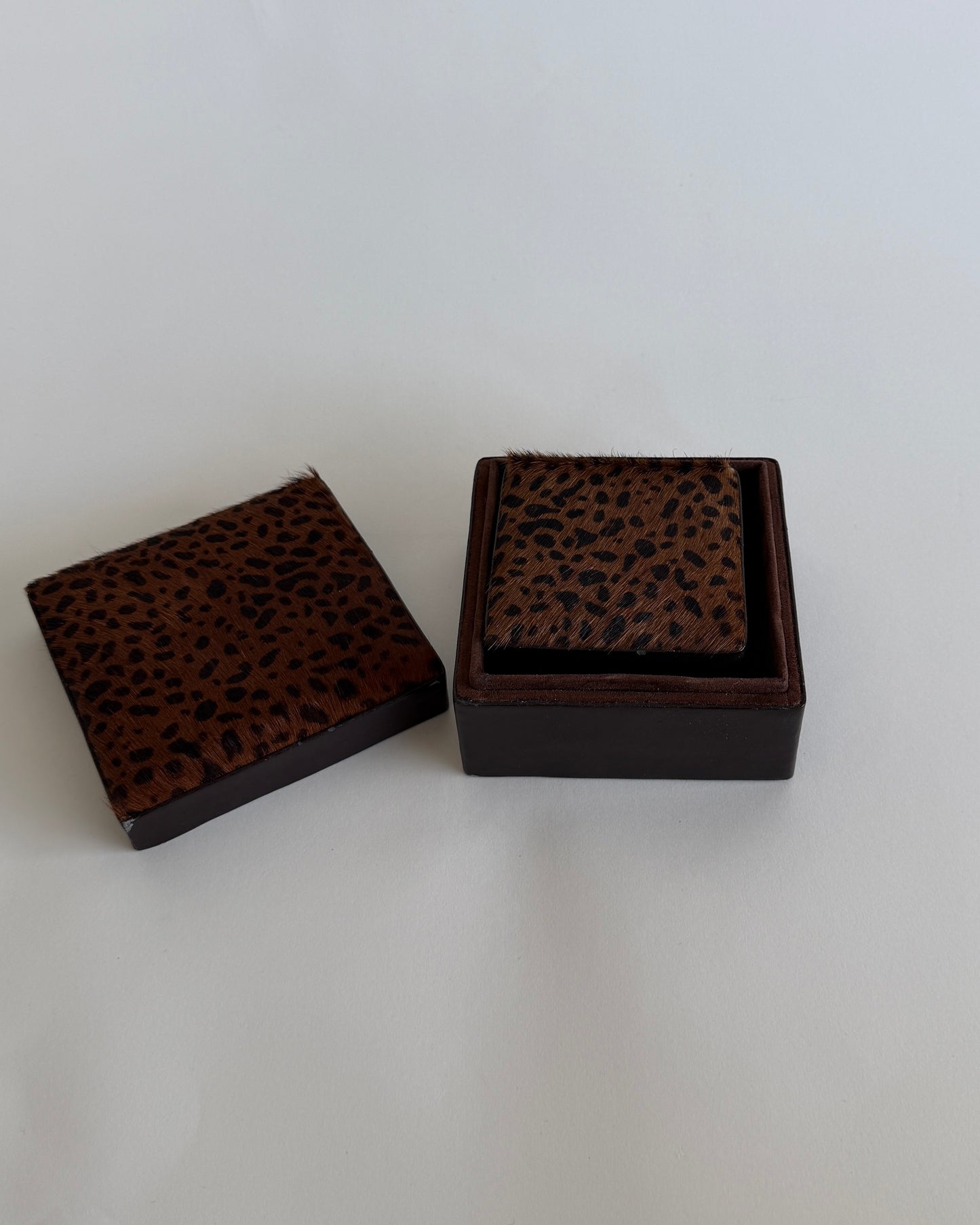 Box Set in Pony Hair Style