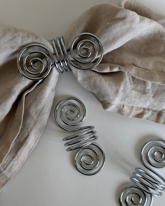Swirl Napkin Ring- Set of 2