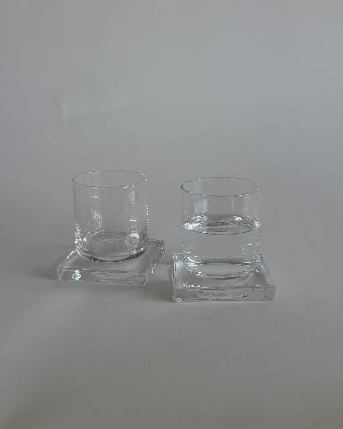 Glass Coaster Set