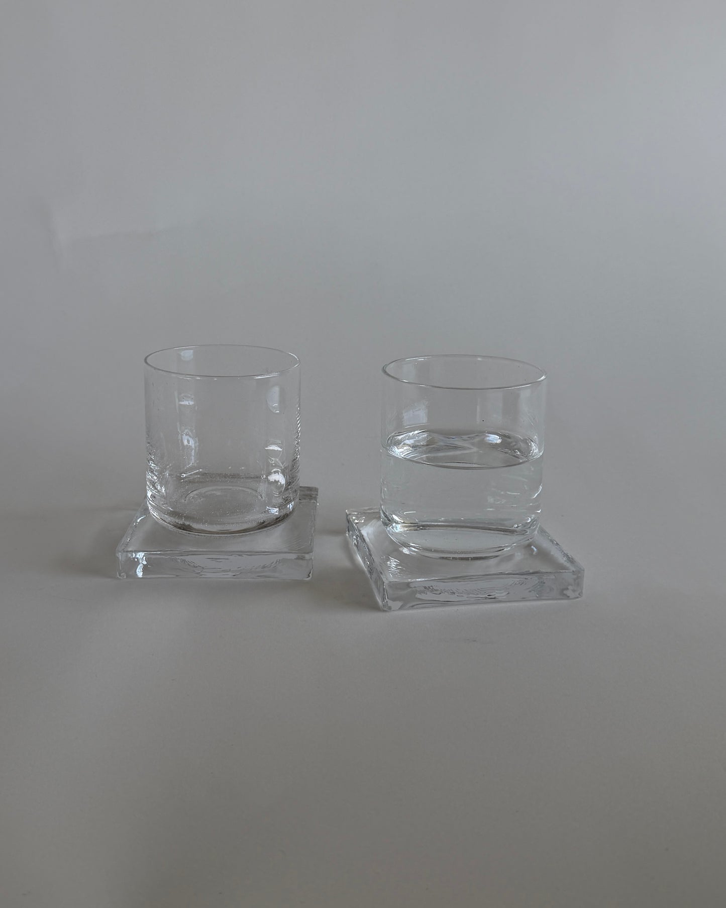 Glass Coaster Set