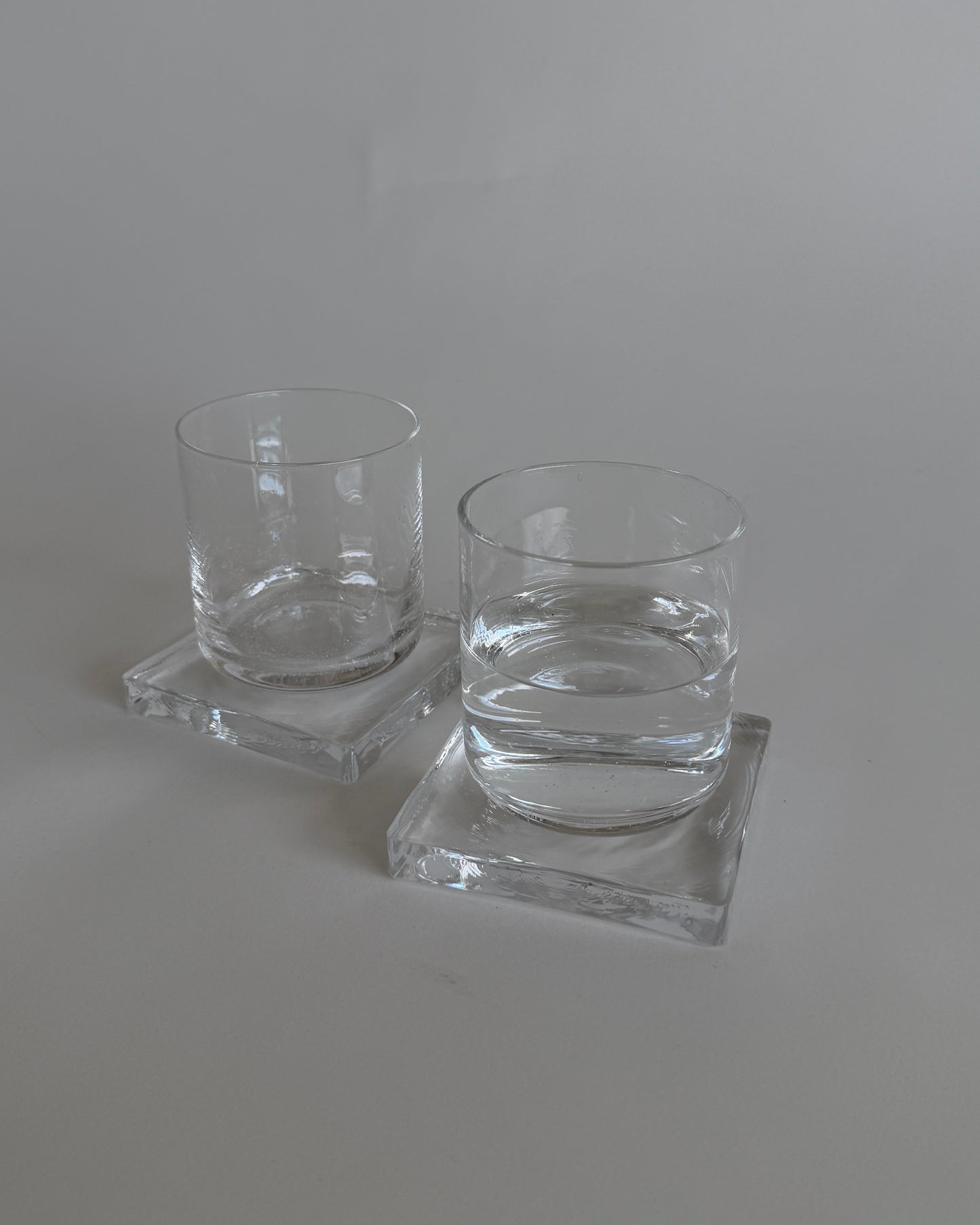 Glass Coaster Set