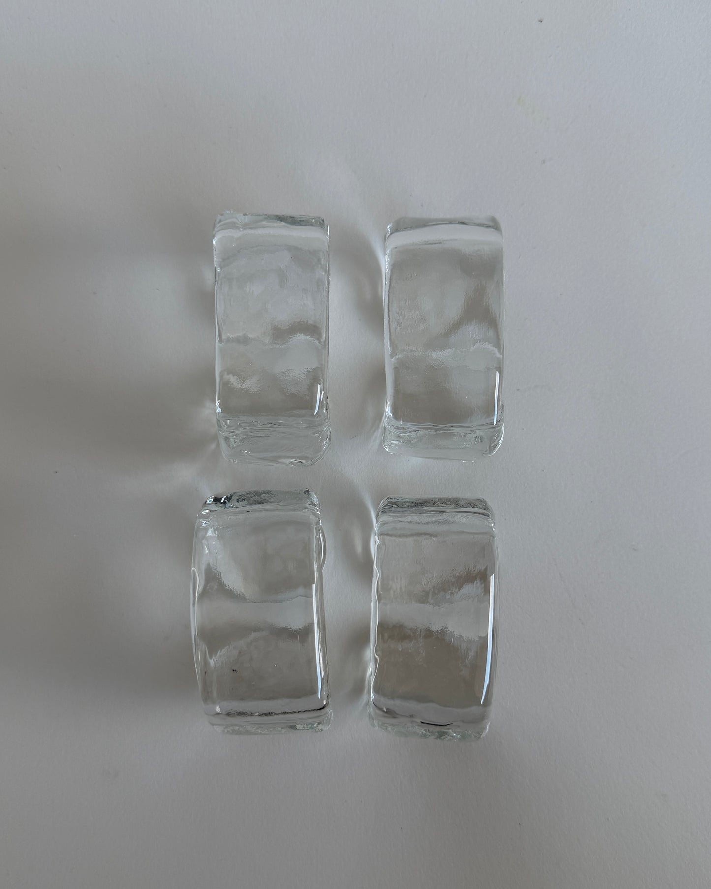 Glass Napkin Holder- Set of 2