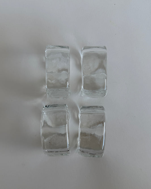 Glass Napkin Holder- Set of 2