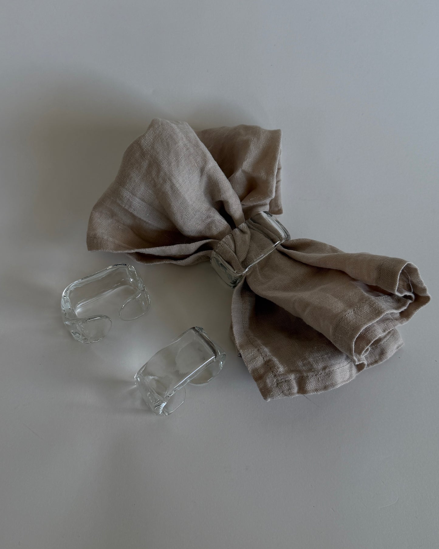 Glass Napkin Holder- Set of 2