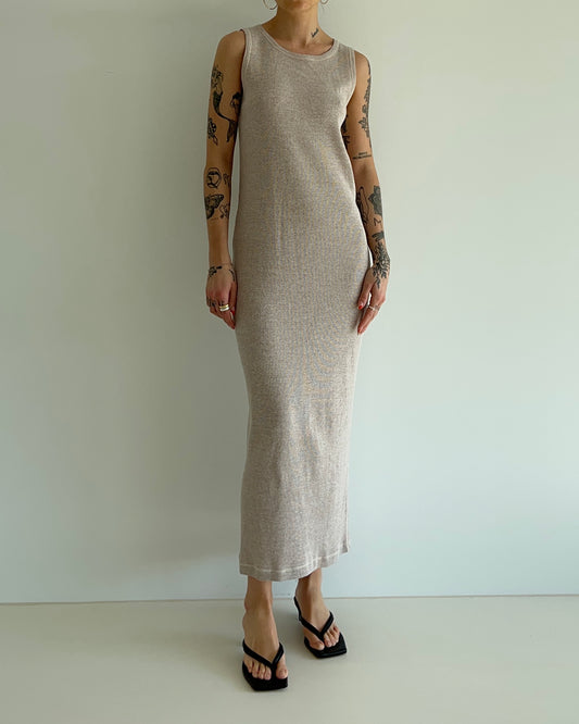 Maxi Dress Beige