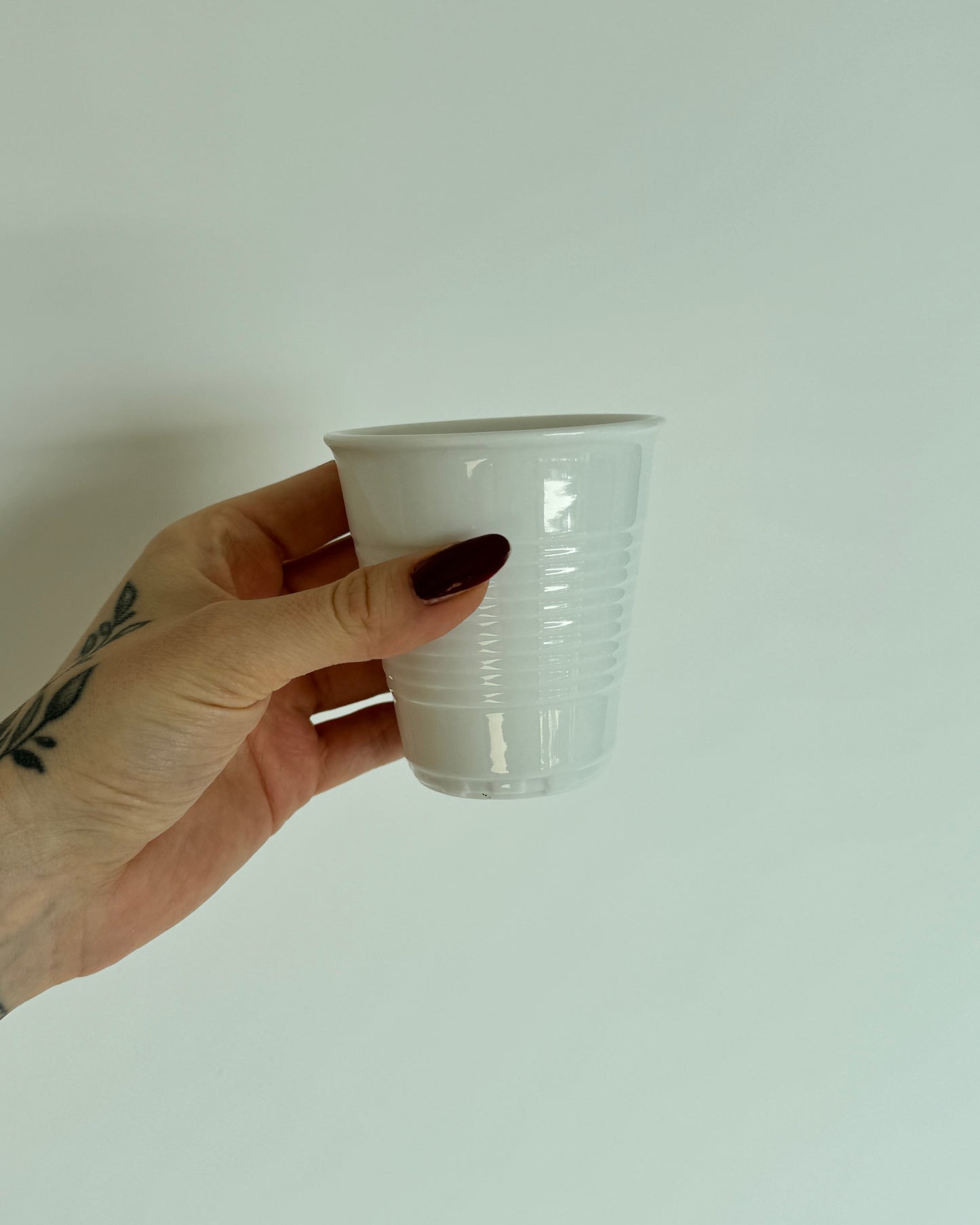 Ceramic Coffee Cups White