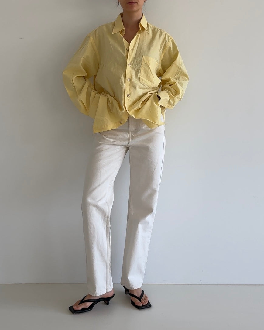 Oversized Shirt Yellow