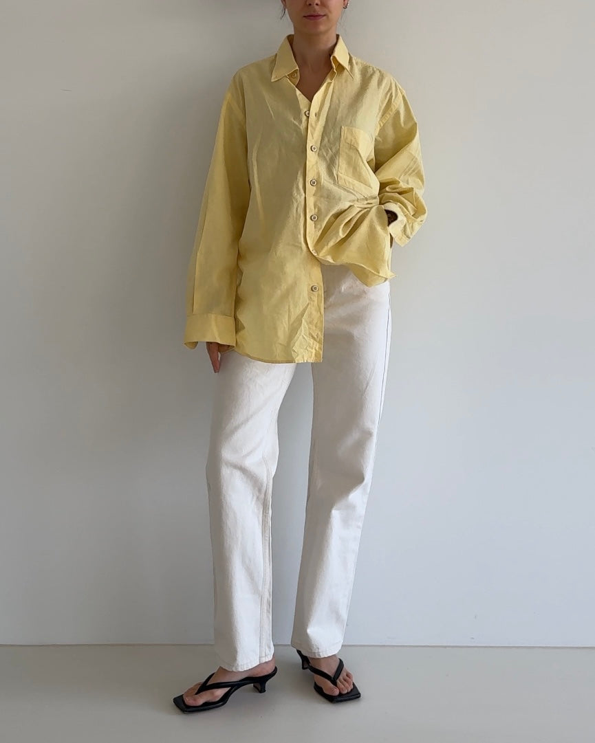 Oversized Shirt Yellow