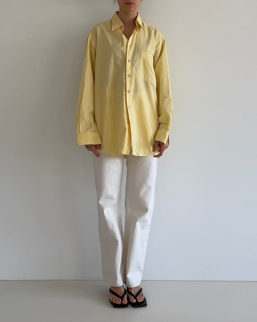 Oversized Shirt Yellow