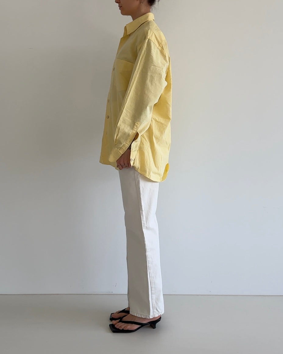 Oversized Shirt Yellow