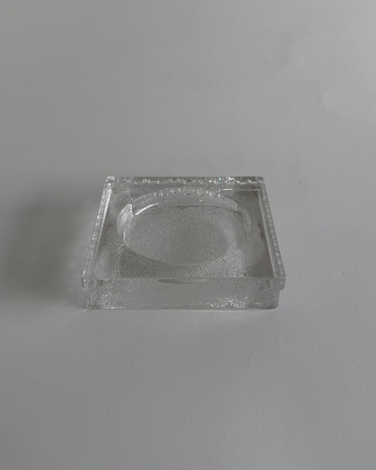 Heavy Glass Decor Bowl