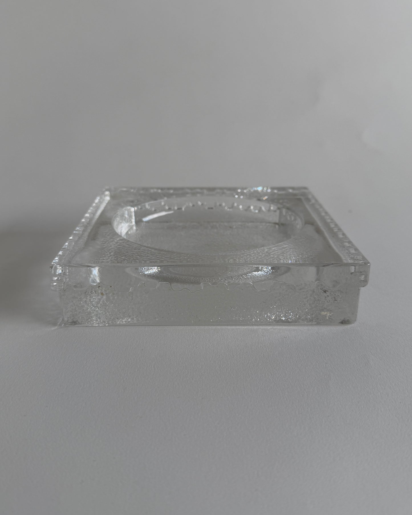 Heavy Glass Decor Bowl