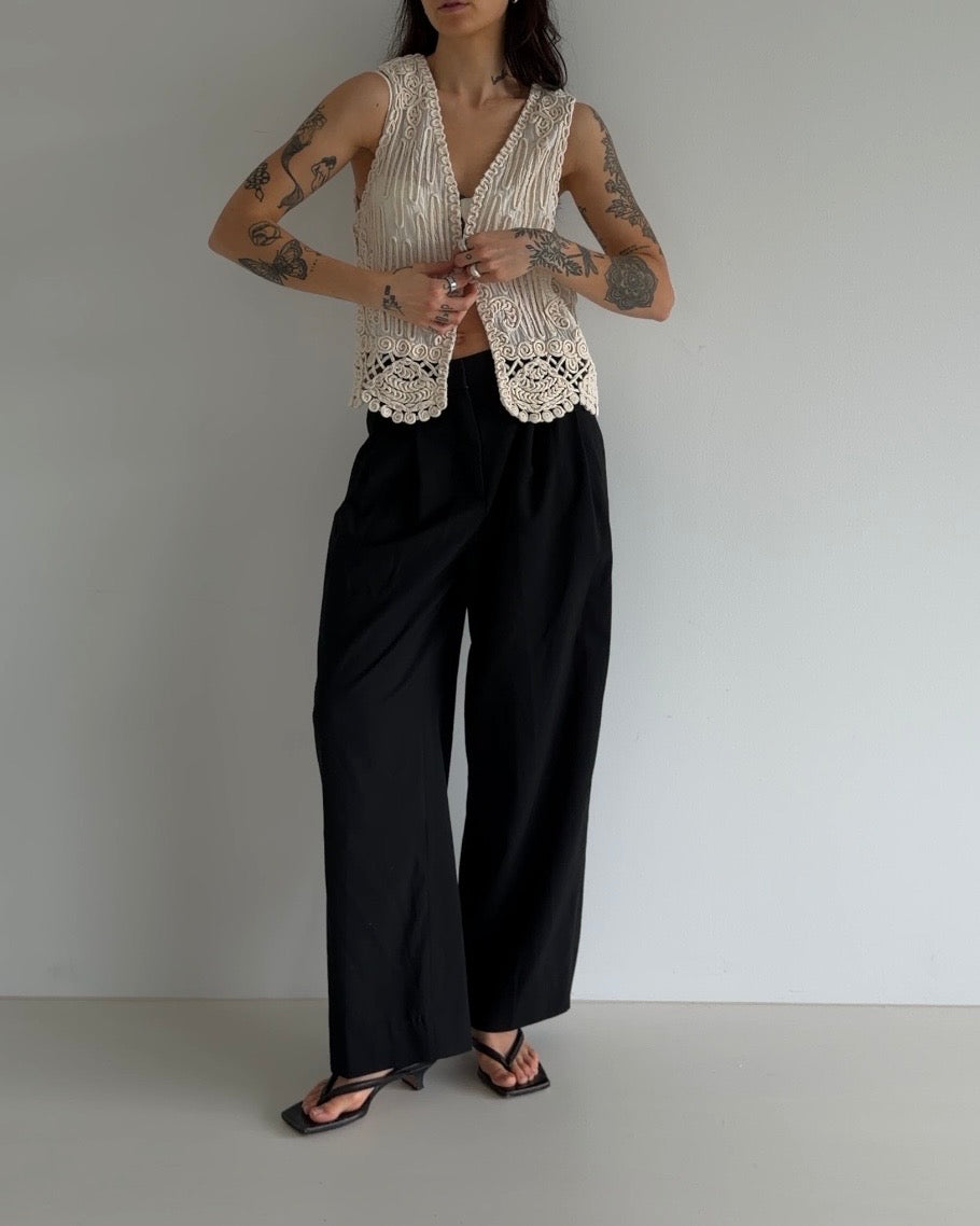 Soutache Embroidered Vest