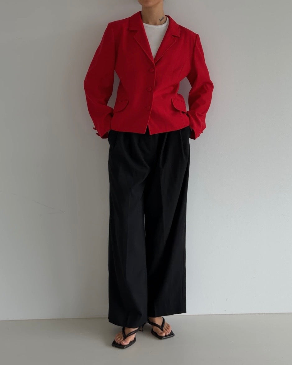 Short Blazer Red