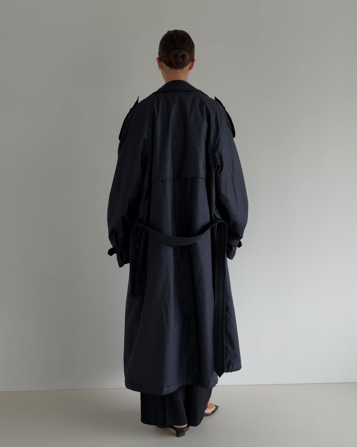 Oversized Trenchcoat Navy