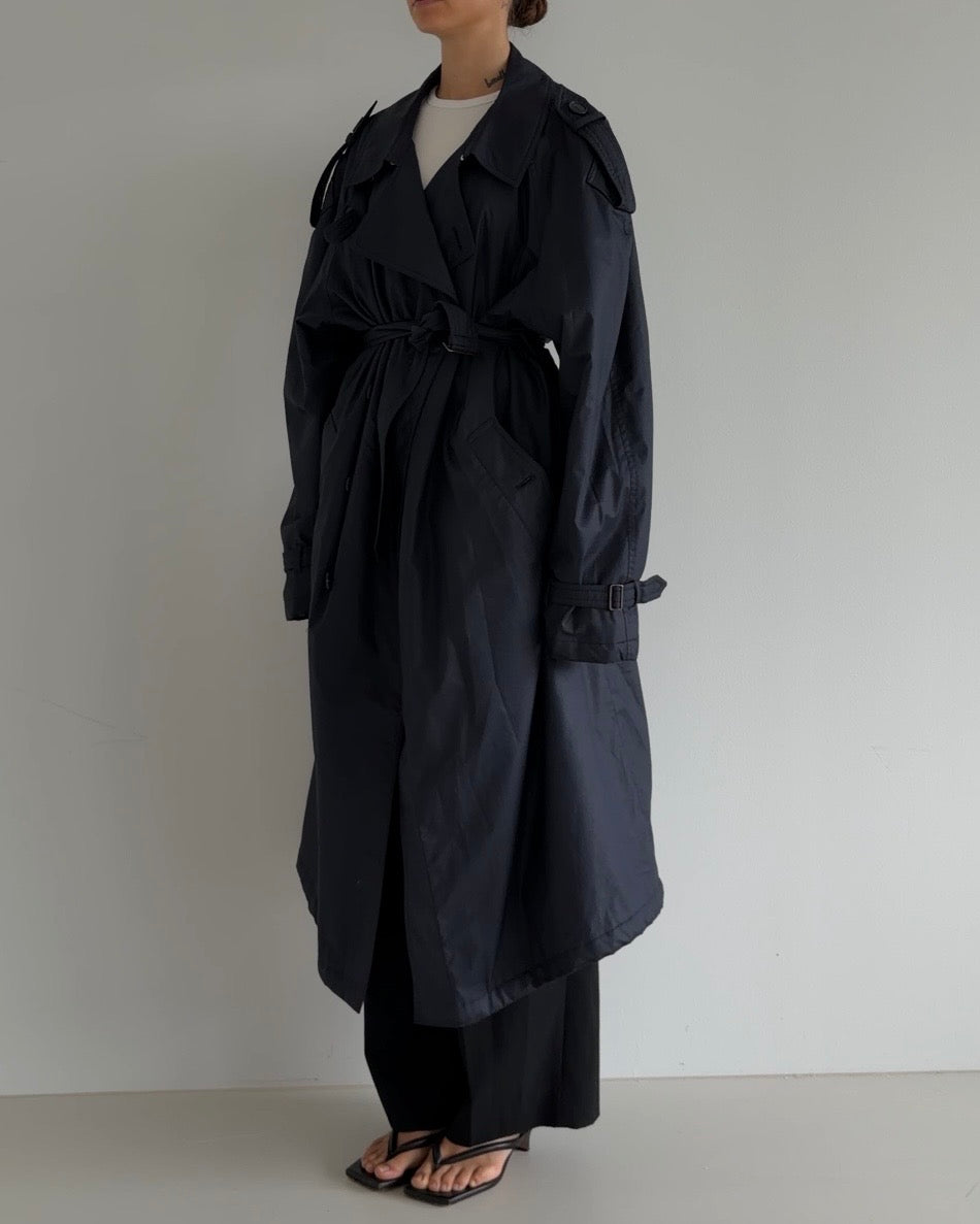 Oversized Trenchcoat Navy
