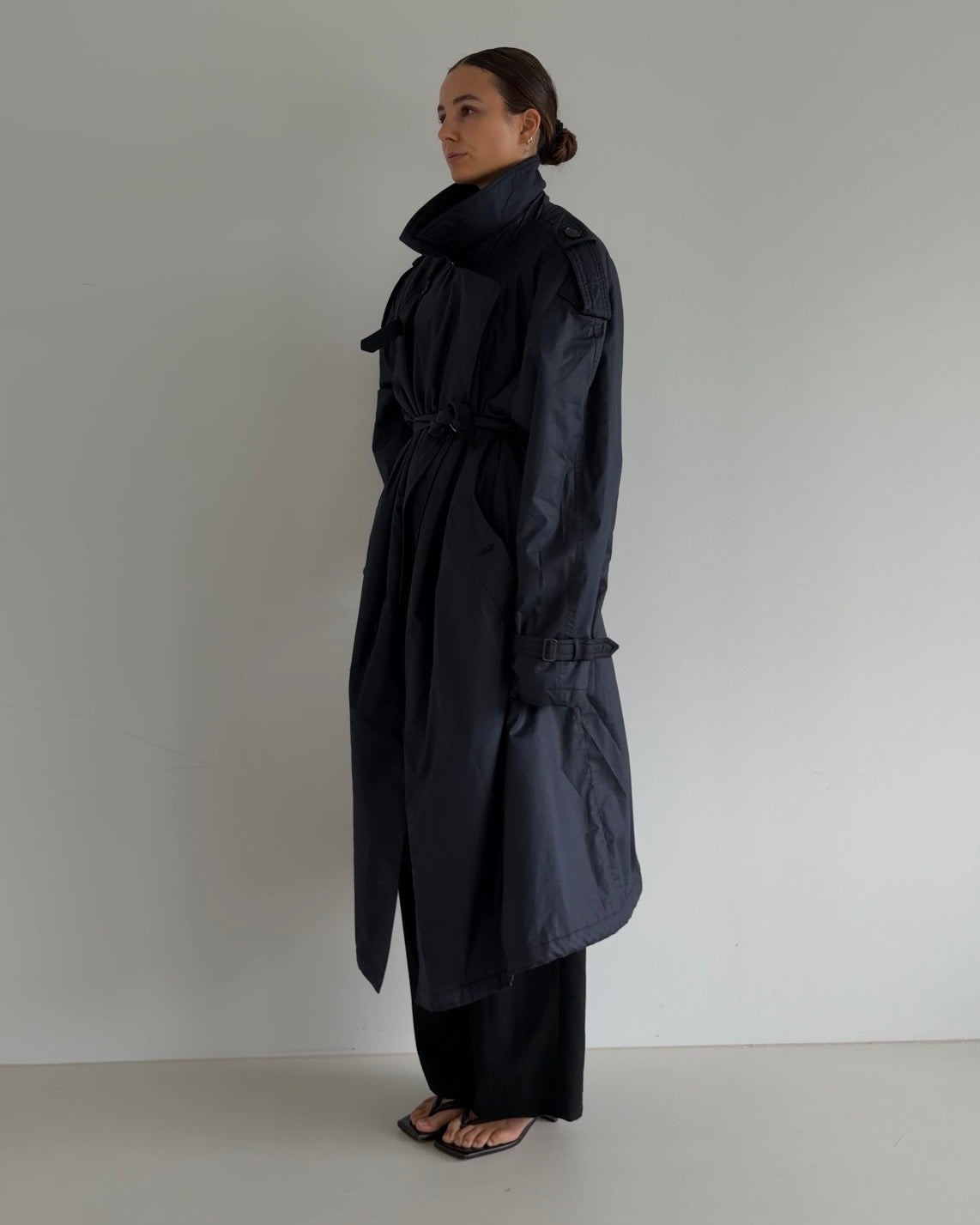 Oversized Trenchcoat Navy