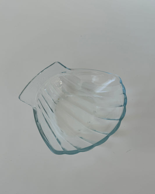 Small Glass Shell Bowl