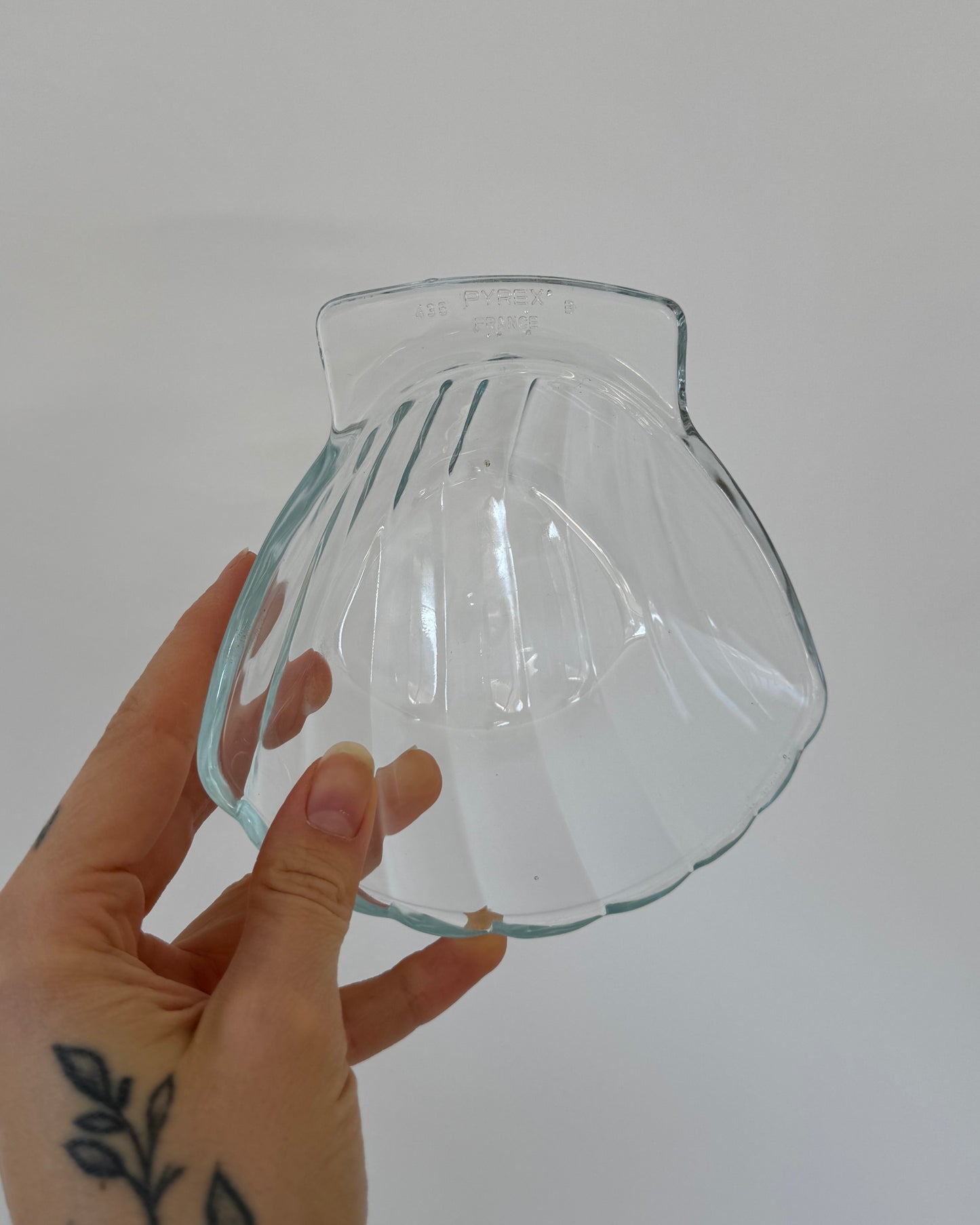 Small Glass Shell Bowl