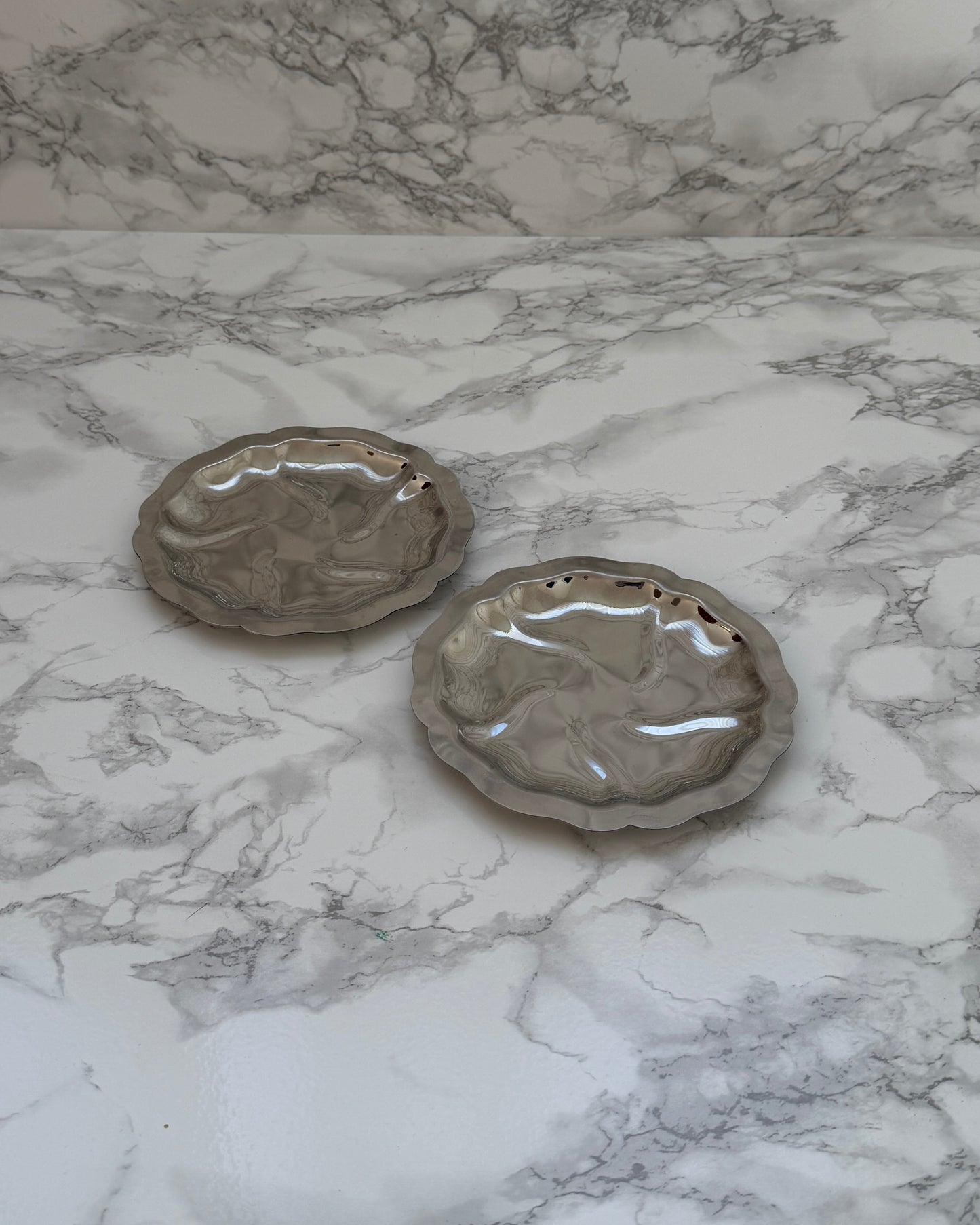 VIntageSmall Silver Plates