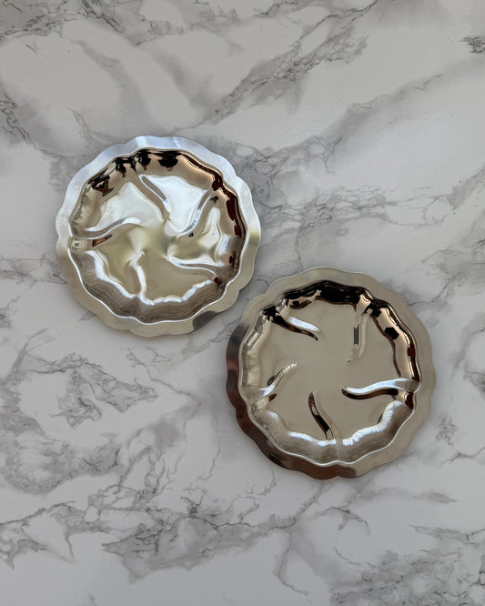 VIntageSmall Silver Plates