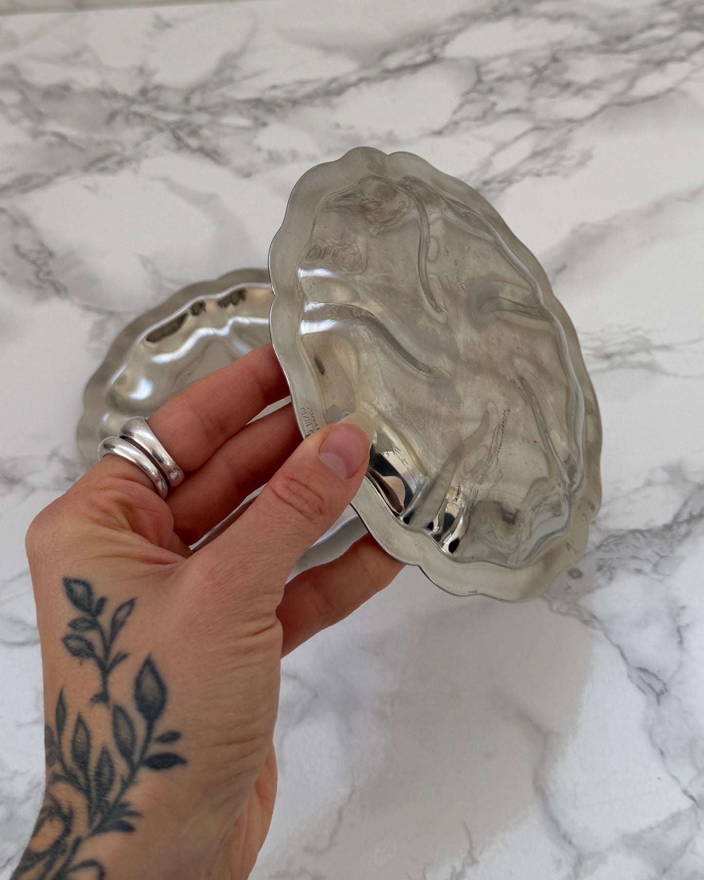 VIntageSmall Silver Plates