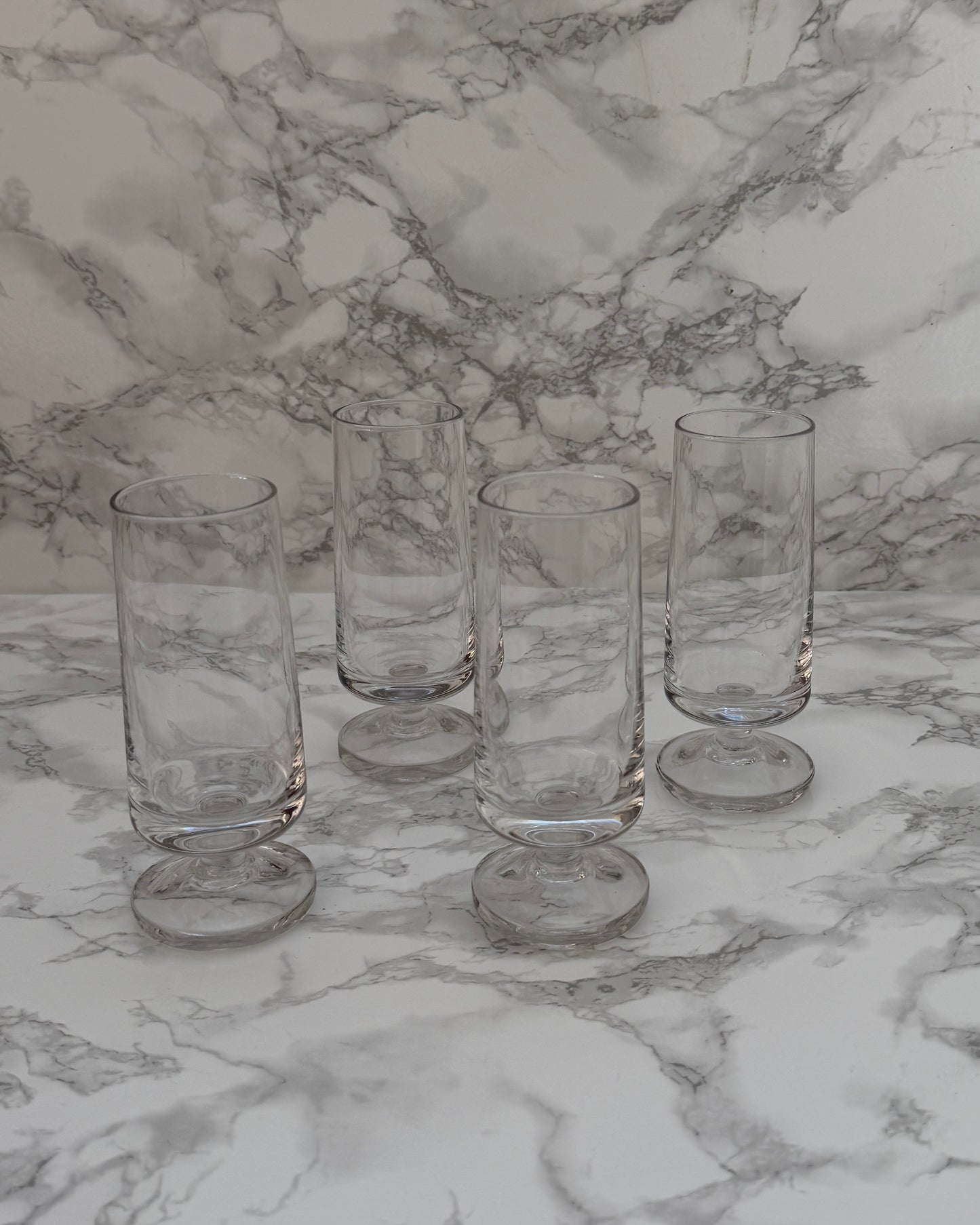 Beautiful Stem Glass- Set of 2