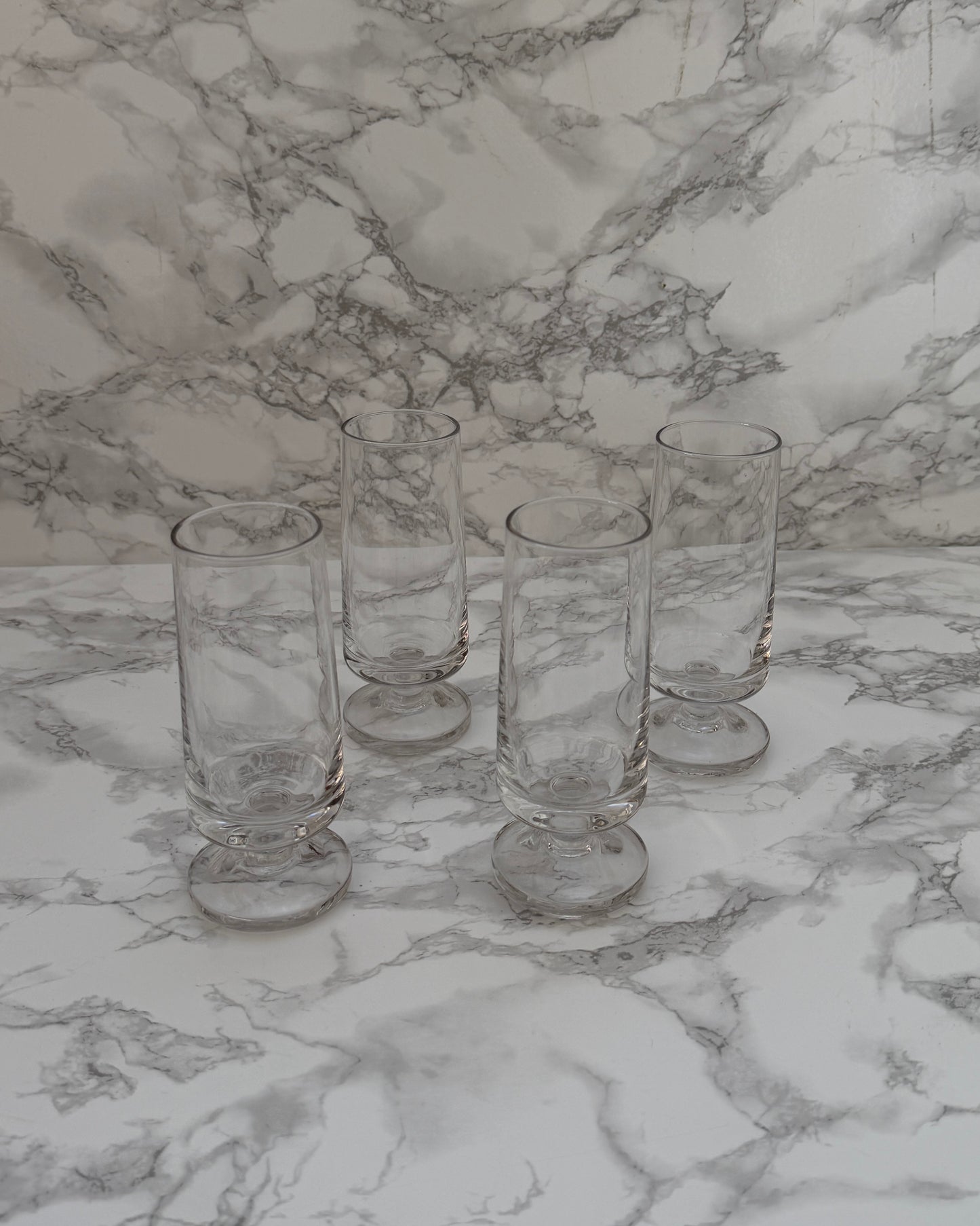 Beautiful Stem Glass- Set of 2