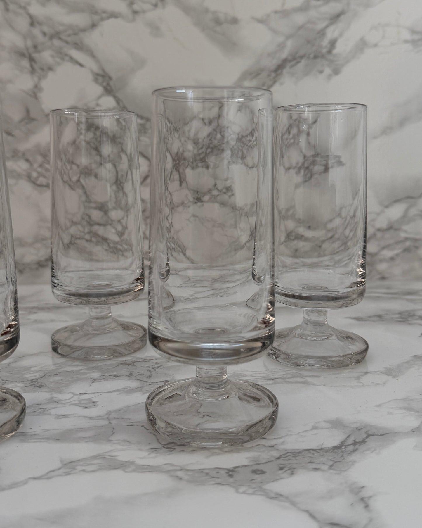 Beautiful Stem Glass- Set of 2