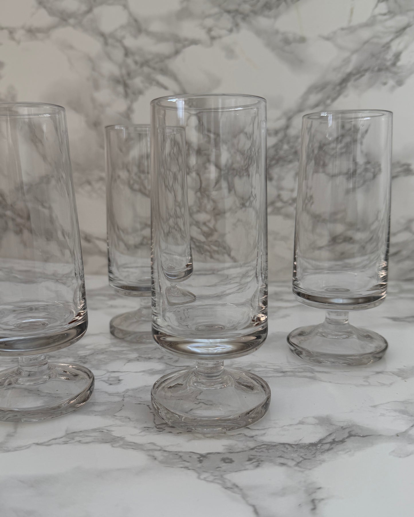 Beautiful Stem Glass- Set of 2