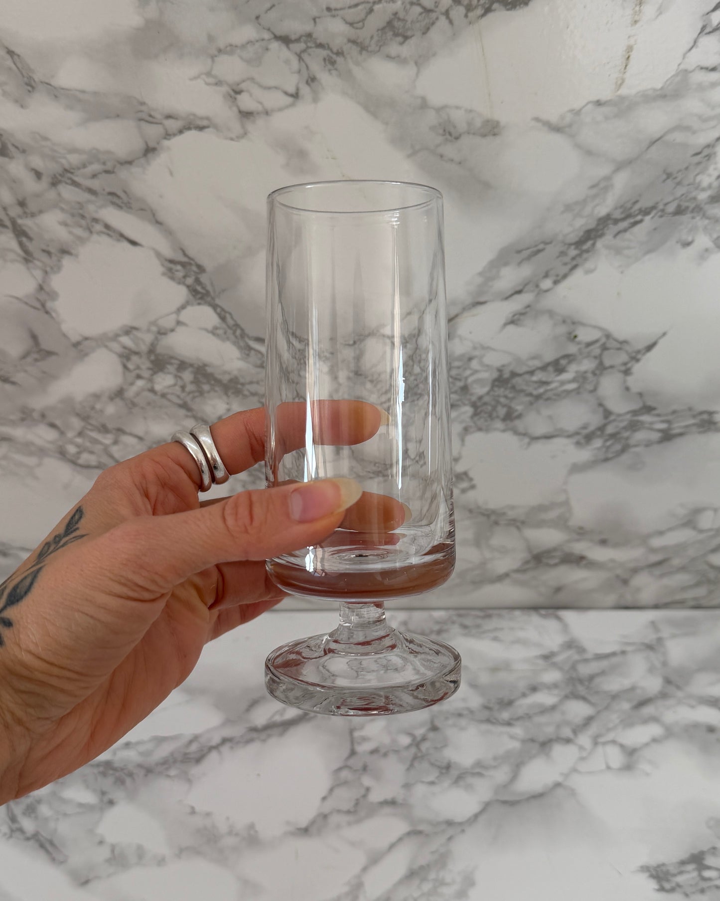 Beautiful Stem Glass- Set of 2