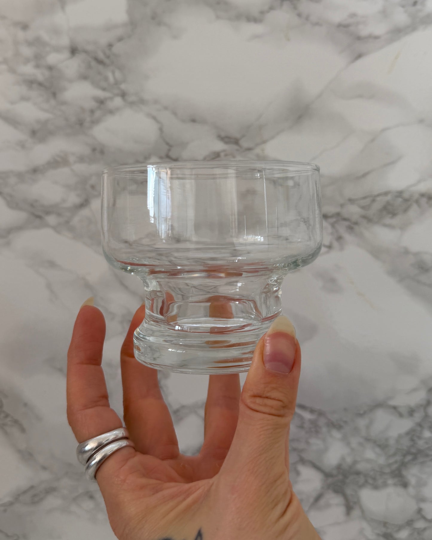 Beautiful Dessert Glass Bowl