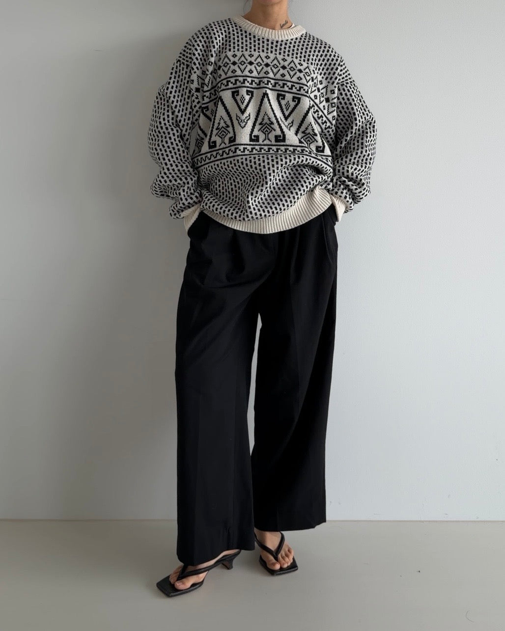 Pullover with Pattern