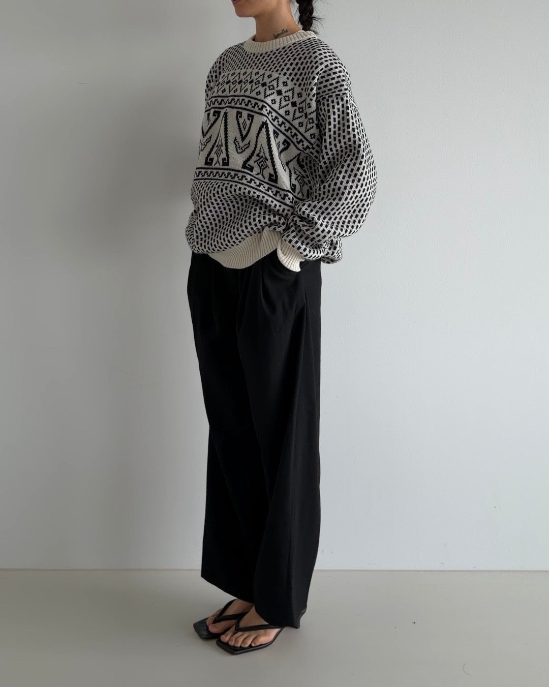 Pullover with Pattern