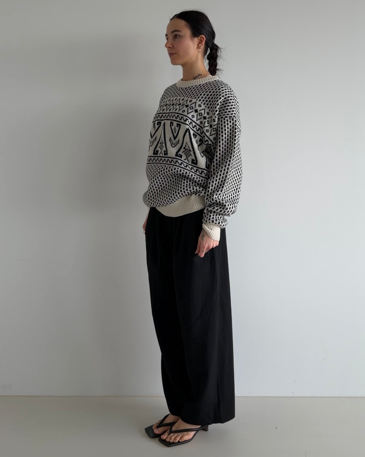 Pullover with Pattern