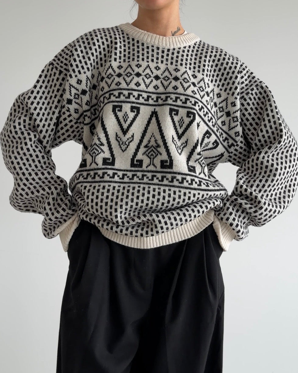 Pullover with Pattern