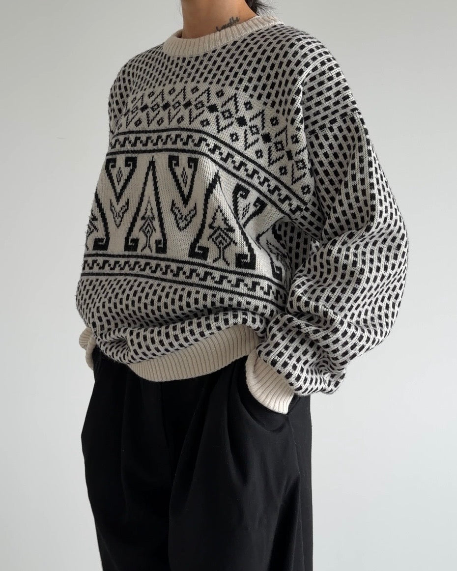 Pullover with Pattern