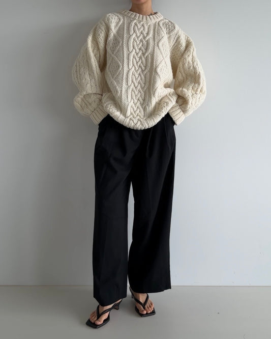 Wool Pullover Creme